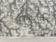 Carte état Major AURILLAC 1892 35x54cm SAINT CIRGUE LA LOUTRE ST-GENIEZ-O-MERLE GOULLES CROS-DE-MONTVERT ST-PRIVAT ST-JU - Geographical Maps