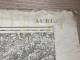 Delcampe - Carte état Major AURILLAC 1892 35x54cm SAINT CIRGUE LA LOUTRE ST-GENIEZ-O-MERLE GOULLES CROS-DE-MONTVERT ST-PRIVAT ST-JU - Cartes Géographiques