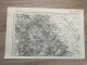 Carte état Major SARREGUEMINES Fin XIX Siècle 33x50cm FILLSTROFF GUERSTLING BOUZONVILLE COLMEN HEINING-LES-BOUZONVILLE V - Geographical Maps