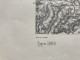 Carte état Major AURILLAC 1892 35x54cm SAINT PROJET DE SALERS FONTANGES LE-FAU TOURNEMIRE ST-PAUL-DE-SALERS ST-REMY-DE-S - Geographical Maps