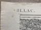 Delcampe - Carte état Major AURILLAC 1892 35x54cm SAINT PROJET DE SALERS FONTANGES LE-FAU TOURNEMIRE ST-PAUL-DE-SALERS ST-REMY-DE-S - Geographische Kaarten