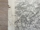 Carte état Major SARREBOURG Fin XIX Siècle 33x50cm HAZEMBOURG VITTERSBOURG KAPPELKINGER LE-VAL-DE-GUEBLANGE HONSKIRCH KI - Cartes Géographiques