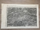 Carte état Major NICE 1895 33x50cm LA PENNE ST-PIERRE ST-ANTONIN LA-ROCHETTE TOUET-SUR-VAR PUGET-THENIERS ASCROS PUGET-R - Landkarten