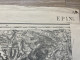 Carte état Major EPINAL 1888 33x50cm GIRMONT THAON-LES-VOSGES CHAVELOT IGNEY DOMEVRE-SUR-DURBION PALLEGNEY BAYECOURT ONC - Geographische Kaarten