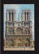 CPSM Dentelée - 75 - Paris - Façade De La Cathédrale Notre-Dame Et Le Parvis - Circulée En 1972 - Notre Dame De Paris