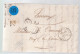 Lettre Dite Précurseurs  Sur Lettre  Cachet Carcassonne Pour Limoux 1852  Taxe 25 - Unclassified