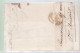 Lettre Dite Précurseurs  Sur Lettre  Cachet Carcassonne Pour Limoux 1852  Taxe 25 - Non Classificati