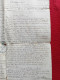 Delcampe - DIPOLME BREVET CERTIFICAT GARDE IMPERIALE VIEILBANS JACQUES 1823 A GUADIX EXPEDITION D ESPAGNE AUTOGRAPHES - Documenten