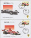 Mongol Post 12/02/2000-FDC-Enzo Ferrari-AUTOMOBILES FERRARI-SERIE DE 6 VALEURS-TBE--AUTOMOB - Cars