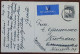 Palestine Tel-Aviv Airmail Postcard Mailed To Germany 1936. 10M Rate. Pentecost Greetings - Palestina