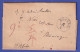 Vorphila-Brief Mit Zweikreis-O ERFURT 1829 Gelaufen Nach Meiningen - Autres & Non Classés