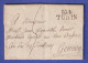 Italien Vorphila-Brief Mit Zweizeiler 104 TURIN Gelaufen Nach Genf 1810 - Altri & Non Classificati