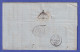 Spanien Brief Mit Zweikreis-O MADRID Und Beförderungs-O Nach Fraisans 1866 - Europe (Other)
