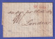 Italien Vorphila-Brief Mit Einzeiler GENOVA Gelaufen Nach London 1830 - Sonstige - Europa