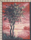 130939/ Paysage Africain, Petite Peinture Sur Papier - Andere & Zonder Classificatie