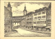 11648256 Sursee Gasthaus Schwanen Zeichnung E. Moos  Sursee - Autres & Non Classés