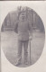 AK Foto Deutscher Soldat Mit Schnurrbart Und Spazierstock - 1. WK (69214) - War 1914-18