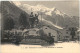 Chamonix, Monument De Saussure Et Le Mont-Blanc - Chamonix-Mont-Blanc