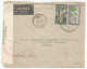 New Zealand Air Mail Censored Cover To France Via Australia 1940 Taxed - Lettres & Documents