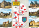 18 Route Jacques Coeur Carte Map Plan Du Département Du CHER Carte Vierge Non Circulé (Scan R/V) N° 58 \MS9016 - Saint-Amand-Montrond