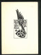Exlibris Von O. Neubecker Für Bernhard Freiherr Von Hoyningen-Huene, Wappen Mit Ritterhelm  - Ex Libris