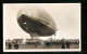 AK Landung Des Luftschiffes LZ127 Graf Zeppelin  - Luchtschepen