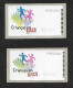 Portugal Timbres Distributeurs RARE COLEURS DEPLACÉS E-Post 2007 ATM Children At Risk 2007 RARE ERROR - Viñetas De Franqueo [ATM]