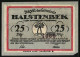 Notgeld Halstenbek /Pinneberg, 25 Pfennig, Wappen, Abholzung An Einer Strasse Mit Fuhrwerken  - [11] Local Banknote Issues