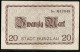 Notgeld Bunzlau 1918, 20 Mark, Kontroll-Nr. 017848  - [11] Local Banknote Issues