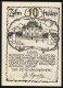 Notgeld Morzg 1910, 10 Heller, Alt Emslieb Und Altarschrein  - Oostenrijk