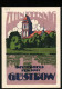 Notgeld Güstrow 1922, 10 Pfennig, Kirche, Bulle  - [11] Local Banknote Issues