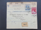 Postbegleitadresse Ebensee Hajdúnánás 1915 Paketschein   /// D*59532 - Lettres & Documents