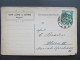 KARTE Gloggnitz - Wien Isak Löwy 1909 /// D*59533 - Cartas & Documentos
