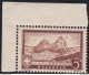 1931 SVIZZERA , N. 244 - 3 Franchi Bruno - MNH Firmato Bolaffi - Andere & Zonder Classificatie