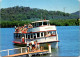 7-5-2024 (4 Z 25) Australia -  NSW - HAwkesbury River Ferry Delivering Mail (Posted With Xmas Stamp) - Traghetti