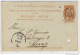 ENTIRE CP - Postkaart,  1900,  Cachet Anvers Pour Leipzig - Cartoline 1871-1909