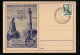 AK Lindau / Bodensee, Briefmarken-Ausstellung Zur Herbstwoche 1947, Leuchtturm An Der Hafeneinfahrt  - Briefmarken (Abbildungen)