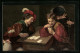 AK Der Falschspieler, Caravaggio, Kartenspiel  - Playing Cards