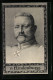 Künstler-AK Paul Von Hindenburg, Portraitiert Mit Orden Behangen  - Personnages Historiques