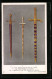 Pc Jewelled Sword Of State, Sword Of State, Curtana The Sword Of Mercy  - Familles Royales