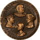 France, Médaille, Gouvernement Militaire Allié En Allemagne, 1989, Bronze, De - Autres & Non Classés