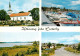 73902389 Listerby Sweden Kirche Bootshafen Panorama Strassenpartie  - Sweden