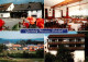 73864072 Trockau Pegnitz Gasthof Pension Stoeckel Gastraum Panorama Balkon  - Pegnitz