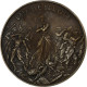 France, Médaille, Bataille De L'Yser, Bronze Argenté, Allouard, SUP - Sonstige & Ohne Zuordnung