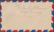 Sri Lanka Ceylon 1949 Used Registered Airmail FDC To India, First Day Cover - Sri Lanka (Ceilán) (1948-...)