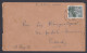 Sri Lanka Ceylon 1951 FDC Coconut Tree, First Day Cover - Sri Lanka (Ceylon) (1948-...)