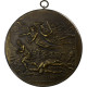 France, Médaille, Georges Clémenceau Aux Armées, 1918, Bronze, Gilbault, SUP - Other & Unclassified