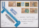 Sri Lanka Ceylon 2010 Used Registered Airmail Cover To India, Indian Flag, Victoria Stamp On Stamps - Sri Lanka (Ceylan) (1948-...)