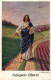 H2102 - Mailick Alfred Künstlerkarte - Jesus - Glückwunschkarte Ostern - S.V.D. - Mailick, Alfred