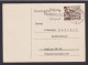 Deutsches Reich EF 739 Vordruckkarte Krankheit Berlin Berliner Frauenhülfe 50 - Covers & Documents